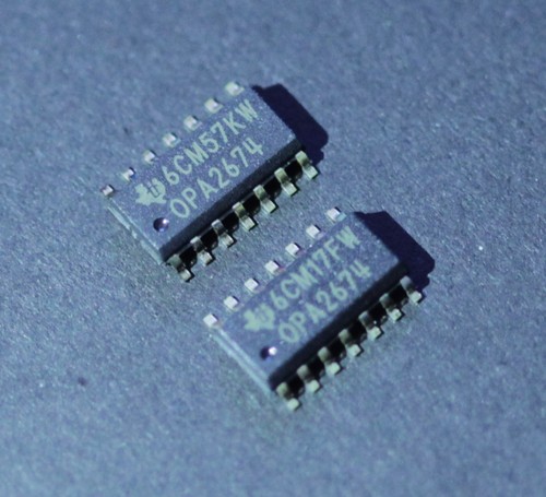 10PCS OPA2674I-14D Dual Wideband High Output Current Operational Amplifier OPAMP - Imagen 1 de 2