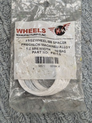 wheels manufacturing 1.0mm Spacer X 10 2621264