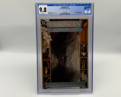 Sandman #1 CGC 9.8 1st Morpheus DC 1989