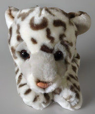 Animal Alley Snow Leopard 18" Plush Realistic Toys R Us Stuffed Animal 2000