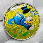 2025 Scrooge McDuck Money Vault Blue Castronomics Enamel 1 oz Silver Art Round