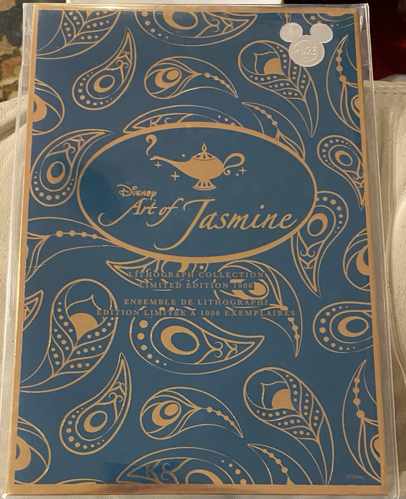 Disney D23 EXPO 2015 Art Of Jasmine Lithographs Set Limited 