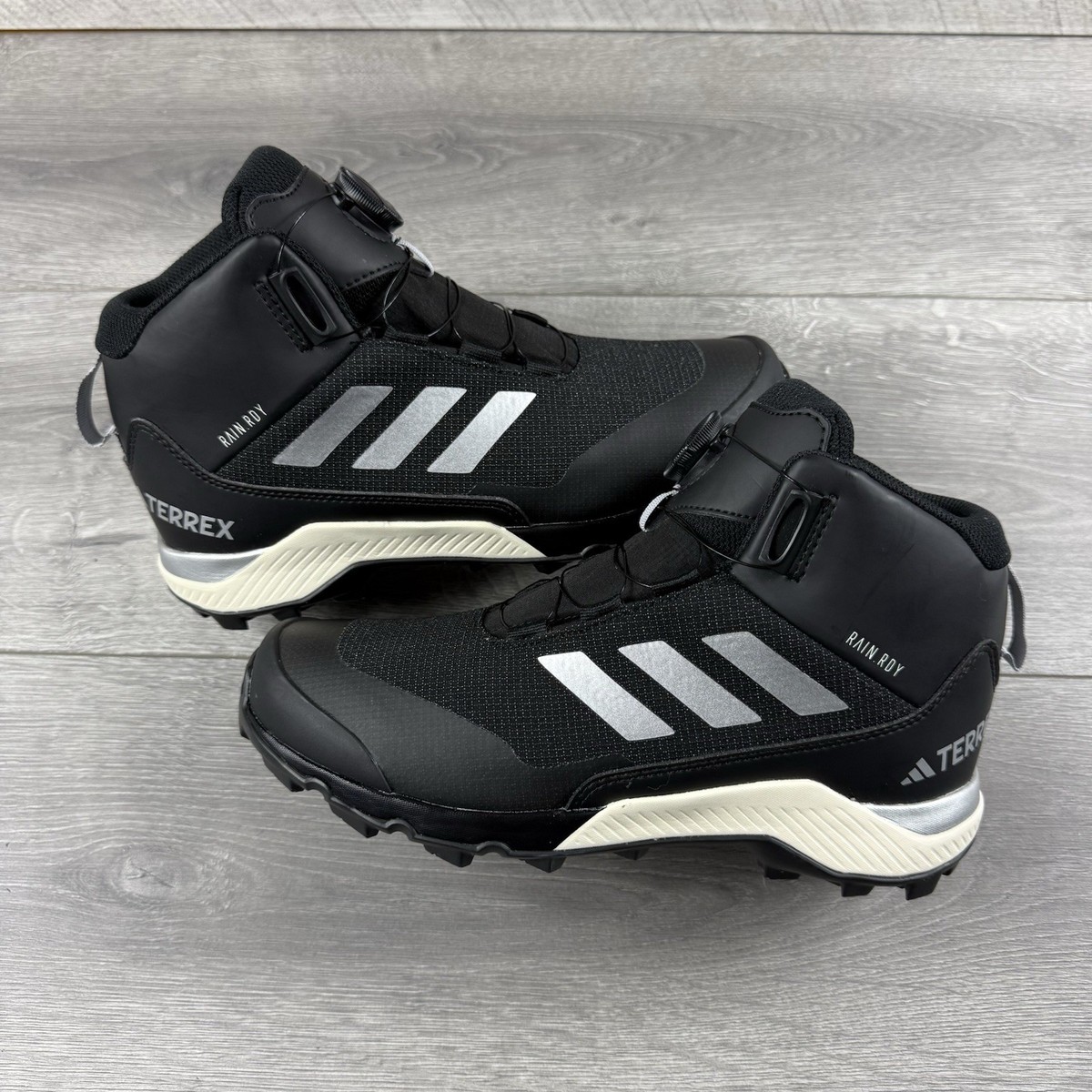 Adidas Terrex Winter Mid BOA Rain Ready Hiking Shoe 'Black' - Size