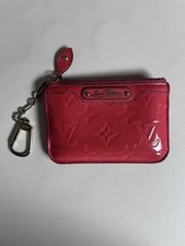 Louis Vuitton Corail Vernis Monogram Zip Wall...