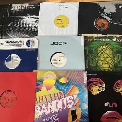 9 X 12''various Artist /labels  Dance Records,Hard House,Trance,Vinyl  VG+  A3