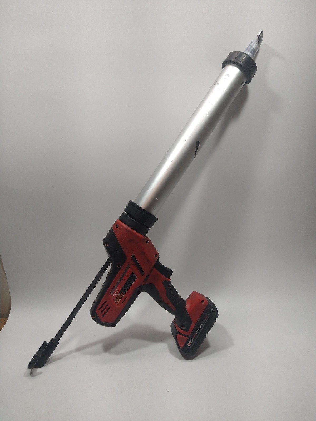 Milwaukee 2640-20 M18 Caulk And Adhesive Gun With 600ml Tube Conversion AND 10oz
