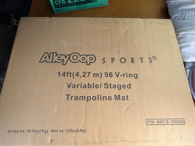 AlleyOop Trampoline 14ft Staged/Variable Replacement Mat NEW - in box