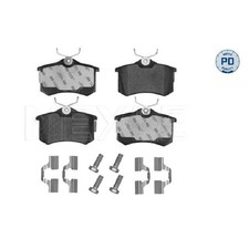 Satz Bremsbeläge Bremsklötze hinten für Renault Megane 2 BM0/1 KM 23975656