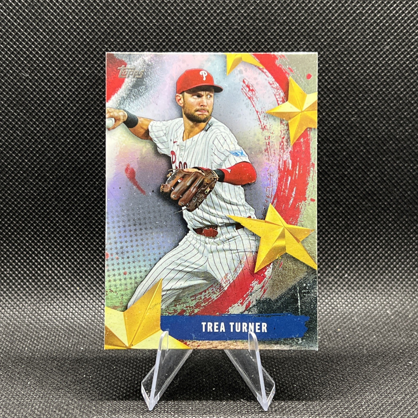 Trea Turner #SMLB-49 Baseball Cards 2025 Topps Stars of MLB trading card — raw and PSA graded price guide