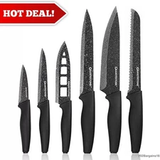 Granitestone NutriBlade 6pc Stainless Steel Steak Knife Set