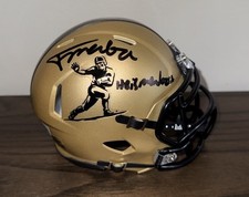 FERNANDO MENDOZA SIGNED HEISMAN TROPHY MINI HELMET BECKETT BAS W/ HEISMENDOZA