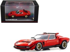 Kyosho KS03203R 1/43 Lamborghini Miura SVR Red with Black Accents and