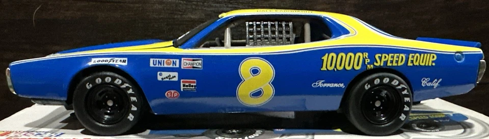 1975 Dale Earnhardt 10,000 RPM Speed Equipment Dodge Charger 1/24 Action NASCAR - Image 2 of 4