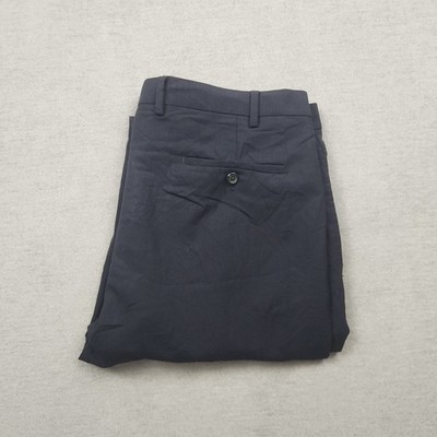 Ralph Lauren Damen Stoffhose Chino Hose W36 L30 Blau Total Comfort Straight