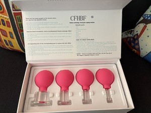NIB, unused facial cupping therapy set