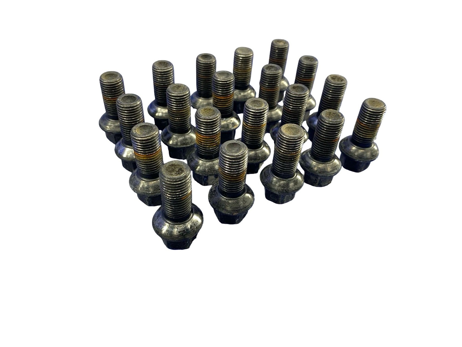 2016-2021 Mclaren 570s Wheel Rim Lug Nut Bolt Set Of 20 Black *WEAR* oem