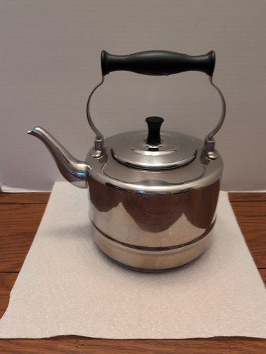 BonJour 2 Quart Edelstahl Kupferboden Vintage Schwanenhals Tee Wasserkocher Q22C