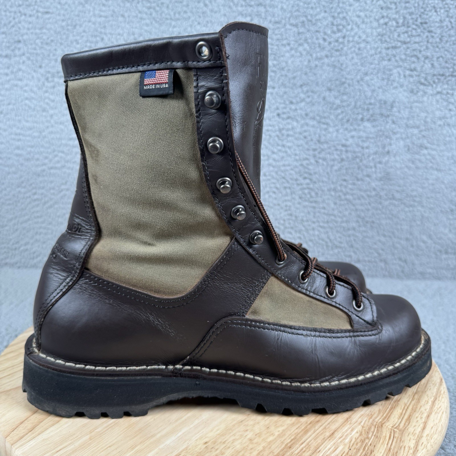 S Size 10 Tin Cloth Gtx Vibram Usa Made