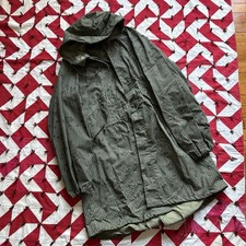Vintage U.S. Military Night Camo Fishtail Parka Mens Small Desert Storm Used