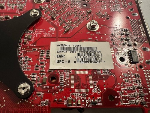 MSI NX6800GT Nvidia Geforce 6800 GT 256MB GDDR3 AGP - Afbeelding 7 van 11