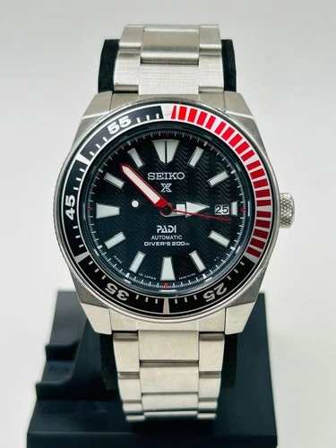 Vintage Seiko Prospex Automatic 200m Diver Men’s Watch Black Dial Japan made