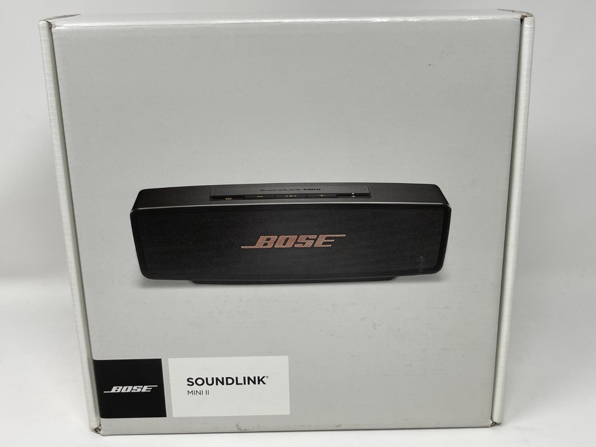 正規品 Bose SoundLink Mini II Black Amazon.com: Bose SoundLink Mini II (Black/Copper) - Limited