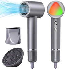 Hair Dryer, 160000 RPM Portable Professional Ionic Hair Dryer with 500 Million N