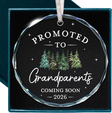 Pregnancy Announcement for Grandparents - Grandparents Baby Announcement Ornamen
