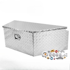 Aluminum Trailer Tongue Tool Box Truck Bed Underbody Storage 39x16.5x12 Aluminum Trailer Tongue Tool Box Truck Bed Underbody Storage 39x16.5x12