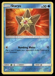 Staryu 28/181 Team Up Reverse Holo Common
