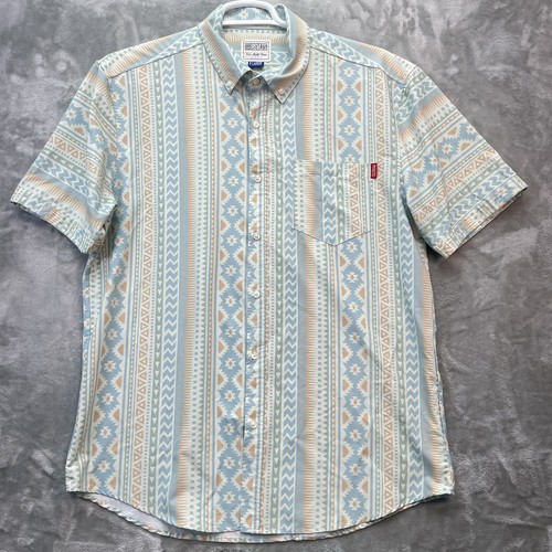 Rsvlts shirt Men's size XL tribal aztec southwestern cowboy print AOP graphic - Picture 2 of 14