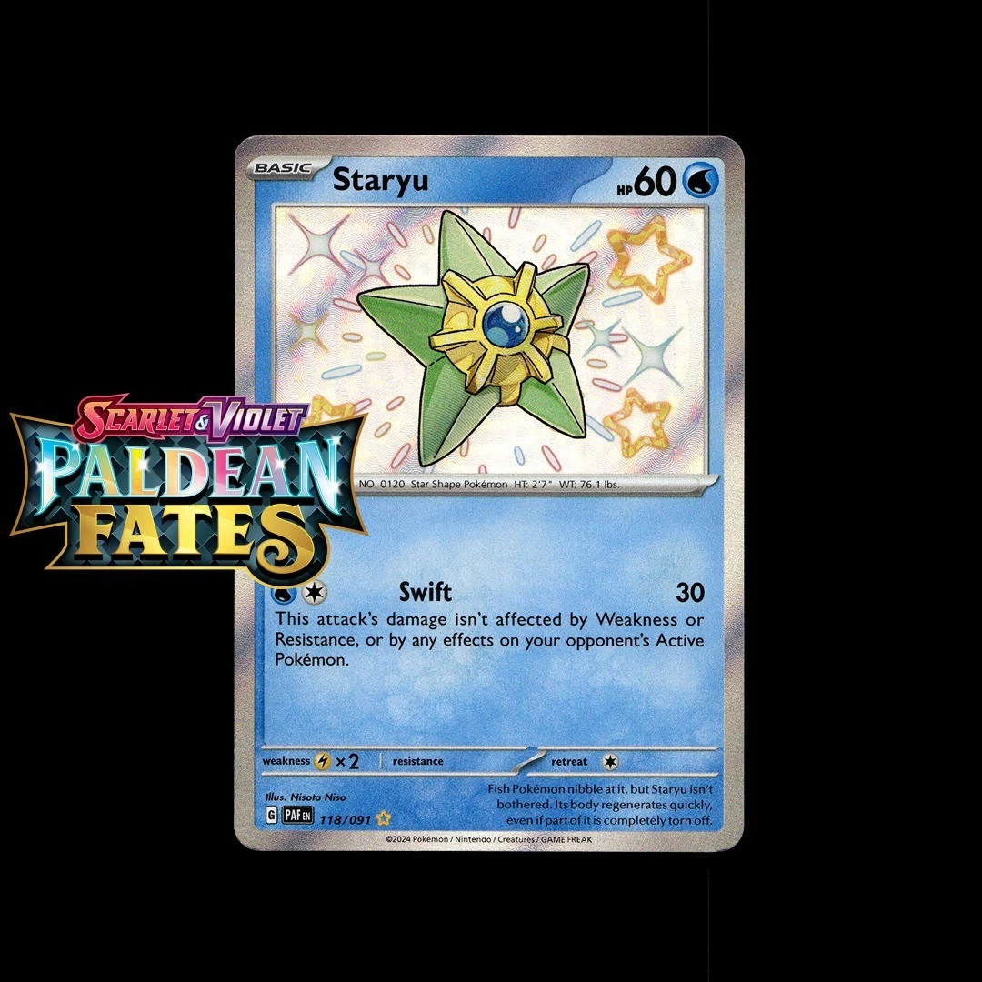 Staryu Pokémon TCG Cards for sale