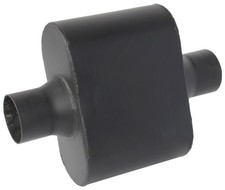 Jegs Chambered Deep-tone Muffler 2.500 In. Center Inlet Center Outlet Jegs Chambered Deep-tone Muffler 2.500 In. Center Inlet Center Outlet