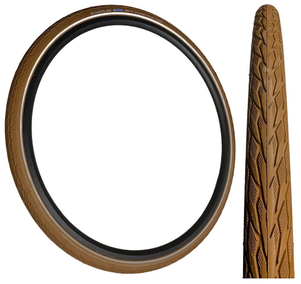 Schwalbe DELTA CRUISER PLUS 700 x 35c BROWN Hybrid Trekking Bike TYRE