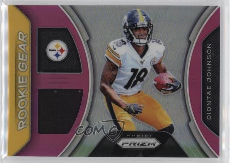 2019 Panini Prizm Rookie Gear Pink Diontae Johnson #RG-DI 7eo