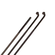 Zipp CX-Ray Black J-Bend TCS Spokes - Carbon-Welded, Torsion Control, 260mm