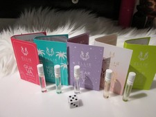 Ellis Brooklyn X 5 SAMPLES! EDP's Guava,Miami,Sky,Vanilla Salt ,Sun Fruit YAES!!