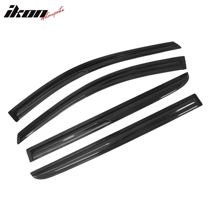 Fits 05-10 Honda Odyssey Mugen Window Visors Sun Rain Guard Vent Acrylic 4PCS