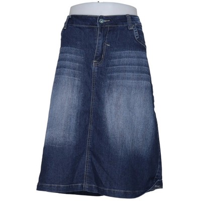 Seyoo, Jeansrock, Größe: 48, Blau, Baumwolle/Elasthan, Denim, Damen #lcJ