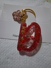 Custom  Initial  Resin  Keychain