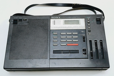 Vintage Sony ICF-2001 World Band Short Wave Radio Receiver - For