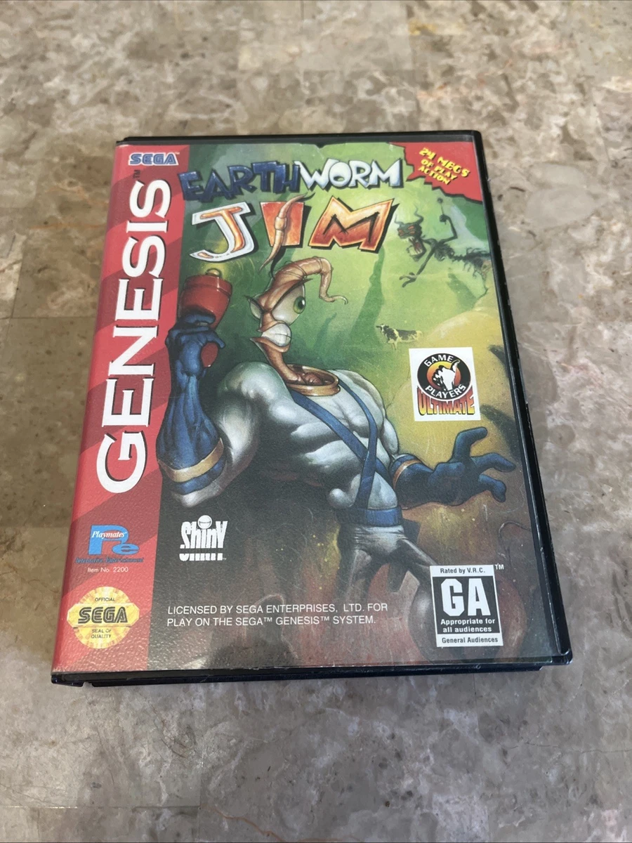 Jeu Sega Game Gear - Earthworm Jim - Jeux vidéo Jeu Sega Game Gear - Earthworm Jim - Jeux vidéo