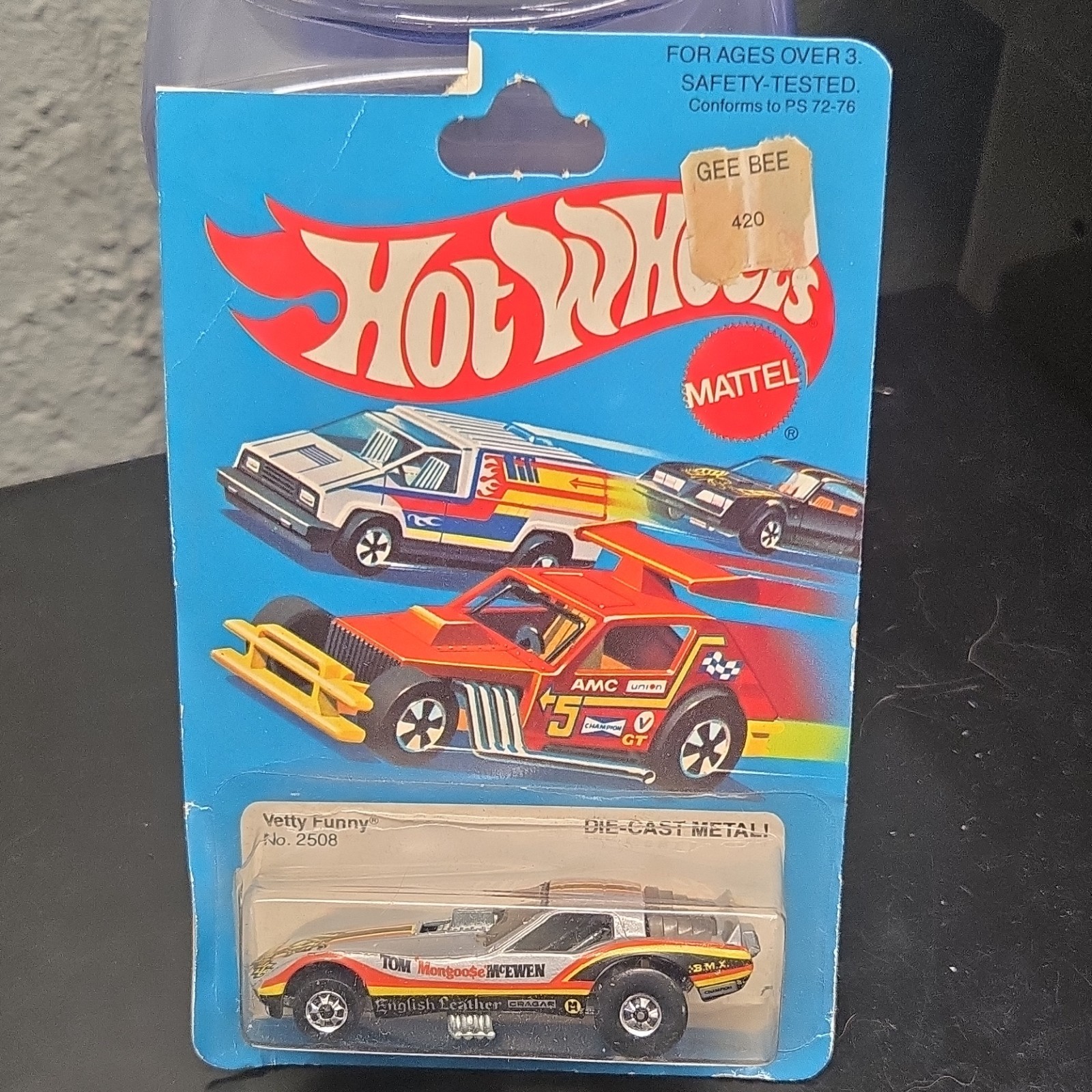 Hot Wheels Vetty Funny No. 2508 Diecast 1:64 Chevrolet Car