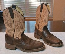 Double H Men's 7.5 D Graham Square Toe USA Made Western Cowboy Boot DH4305