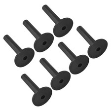 10pcs 3.4 Inch Rubber Golf Tee Driving Range Tee Stable Ball Holder Black