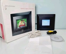 Brookstone Digital Photo Frame 3 1/2" Lcd Screen