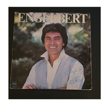 Engelbert ''Love and You'' Signed Autographed Vinyl LP Record Cover