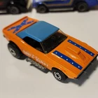 Vintage Lesney MATCHBOX SUPERFAST Revin' Rebel Dodge Challenger Orange diecast