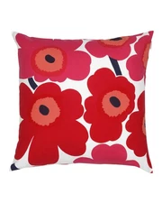 Pieni Unikko Cotton Pillow Cover – Refine Your Home Décor with Our Square Cus...