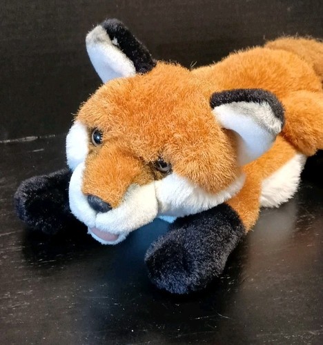 Aurora Plush Realistic Full Body Red Fox Hand Puppet 17" - Picture 2 of 7